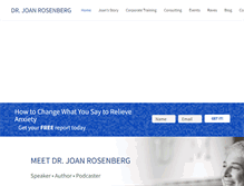 Tablet Screenshot of drjoanrosenberg.com